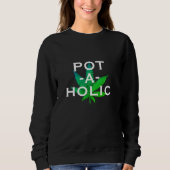 Pot Liebe Potaholische Alkoholische T - Shirt Desi (Vorderseite)