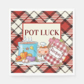 Pot Luck Serviette (Vorderseite)