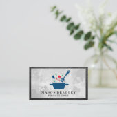 Pot mit Inhaltsstoffen | Koch Koch Visitenkarte (Stehend Vorderseite)