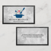 Pot mit Inhaltsstoffen | Koch Koch Visitenkarte (Vorne/Hinten)