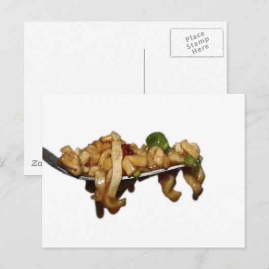 Pot Noodle Postkarte (Vorne/Hinten)