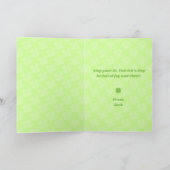 Pot O’ Gold Lustiges St. Patrick’s Day Karte (Innenseite)