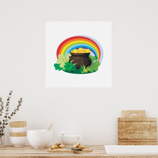 Pot o Gold Poster (Küche)