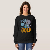Pot Of Gold Fish Aquarist Fishkeeping Goldfish Sweatshirt (Vorne ganz)