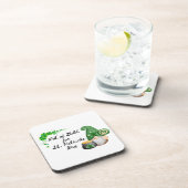 Pot of Gold for St Patricks Day on a  Getränkeuntersetzer (Rechte Seite)