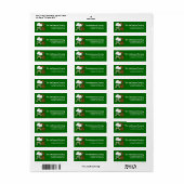 Pot of Gold Irish St. Patrick's Day Address Labels (Vorne)