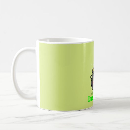 Pot of Gold Irish Tasse (Links)