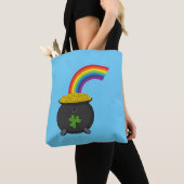 Pot of Gold Rainbow Cartoon Tasche (Von Nahem)