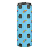 Pot of Gold Rainbow Cartoon Thermosbecher (Rückseite)