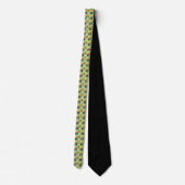 Pot of Gold Rainbow Green Saint Patrick's Day Kraw Krawatte (Rückseite)