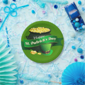 Pot of Gold St Patrick's Day Pappteller (Party)