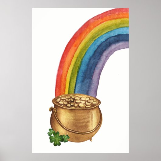 Pot of Gold St Patrick's Day Poster (Vorne)