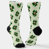 Pot of Gold St. Patrick's Day Socken (Gewinkelt)