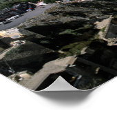 Potala Palace auf den Bergen von aher Poster (Ecke)