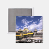 Potala Palace innen mit Steppeln an der Zuhause Magnet (Vorderseite/Rückseite)