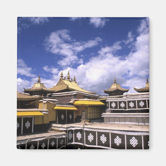 Potala Palace innen mit Steppeln an der Zuhause Magnet (Vorne)