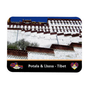 Potala Palace & Lhasa City, Tibet / Himalaya Magnet