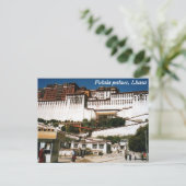 Potala Palace, Lhasa, Postkarte (Stehend Vorderseite)
