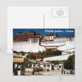 Potala Palace, Lhasa, Postkarte (Vorne/Hinten)
