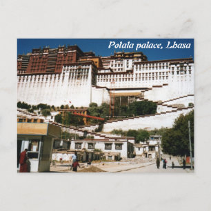Potala Palace, Lhasa, Postkarte