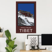 Potala Palace Lhasa Tibet Poster (Heimbüro)