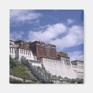 Potala-Palast auf dem Berg, dem Wohnsitz des Dalai Magnet