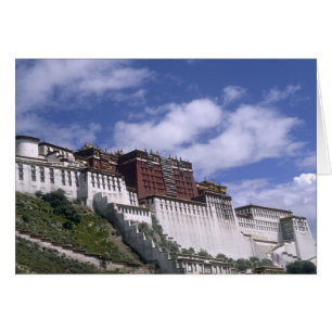 Potala-Palast auf einem Berg, dem Wohnsitz des Dal