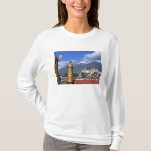 Potala-Palast in Lhasa, Tibet aufgenommen von T-Shirt