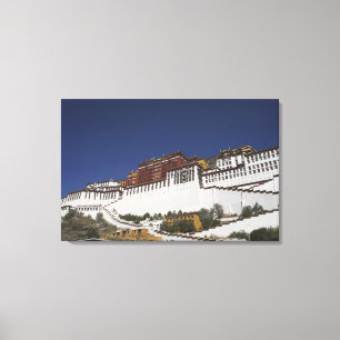 Potala-Palast in Lhasa, Tibet. Leinwanddruck