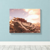 Potala Tibet Canvas Print Leinwanddruck (Insitu (Holzboden))