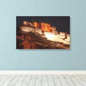 Potala Tibet Stretched Canvas Print Leinwanddruck (Insitu (Holzboden))