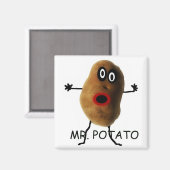 Potato Cartoon Magnet (Vorderseite/Rückseite)