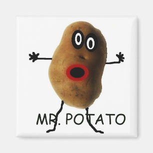 Potato Cartoon Magnet