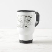 Potato Chip Funny Cartoon Travel Mug Reisebecher (VorderseiteRechts)