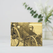 Potato Digger Postkarte (Stehend Vorderseite)