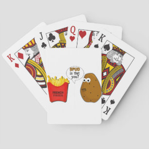 Potato French Fries ist das? Spielkarten