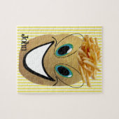 Potato French Fries Stripe Puzzle (Horizontal)