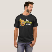 Potato King Potato Fries Lover Hash Brown kommt T-Shirt (Vorne ganz)