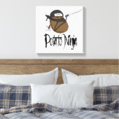 Potato Ninja Leinwanddruck (Insitu (Schlafzimmer))