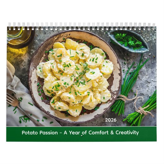 Potato Passion – A Year of Comfort & Creativity Kalender (Titelbild)