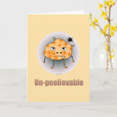 Potato Pun Glückwunschs Card - nicht zu verdaulich Karte (Gelbe Blume)