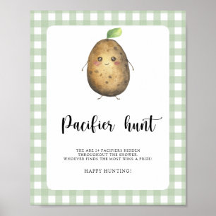 Potato - Schnuller Jagd Kinderduschenspiel Poster