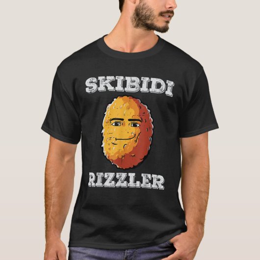 Potato Skibidi Rizzler Funny Sprichwort Meme Men B T-Shirt (Vorderseite)