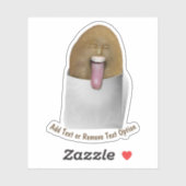 Potato Tongue Aufkleber (Blatt)