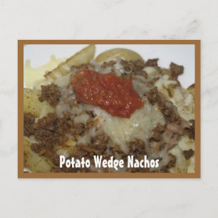 Potato Wedge Nachos Rezept Karte