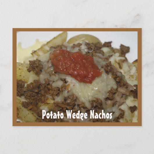 Potato Wedge Nachos Rezept Karte (Vorderseite)