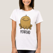 Potatoad Funny Potato Toad Puff T-Shirt (Vorderseite)
