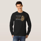 Potatoes Have Skin I Have Skin Therefore I'm A Pot T-Shirt (Vorne ganz)