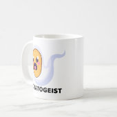 Potatogeist Spooky Spud Potato - Niedliches Hallow Kaffeetasse (Vorderseite Links)
