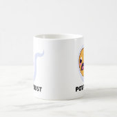 Potatogeist Spooky Spud Potato - Niedliches Hallow Kaffeetasse (Mittel)